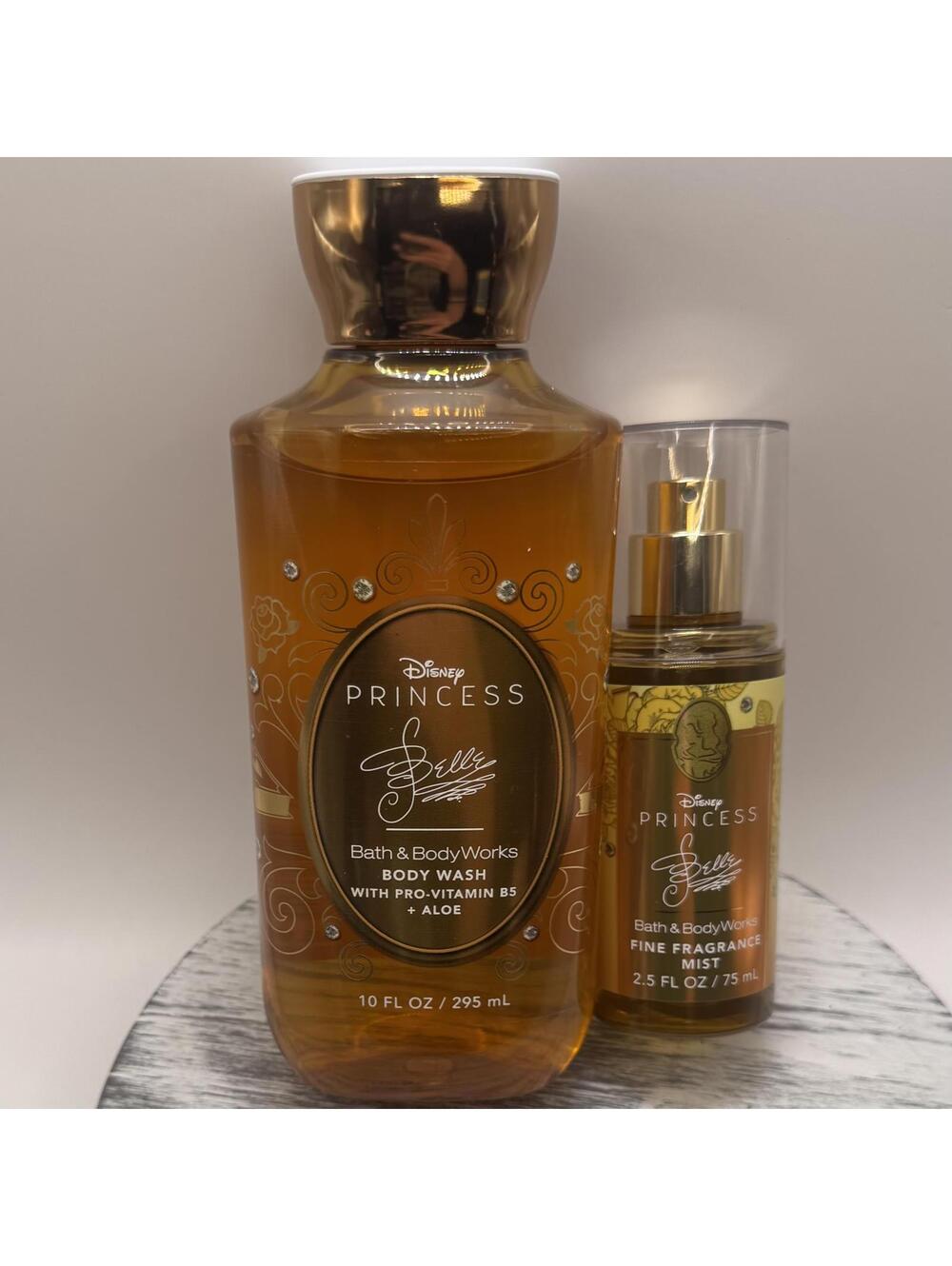 Bath & Body Works Disney Princess BELLE Shower Gel & Fine Fragrance Mist BN